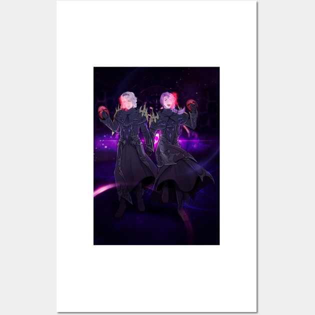 FFXIV Emet-Selch Hythlodaeus Ascian AU Wall Art by yalitreads